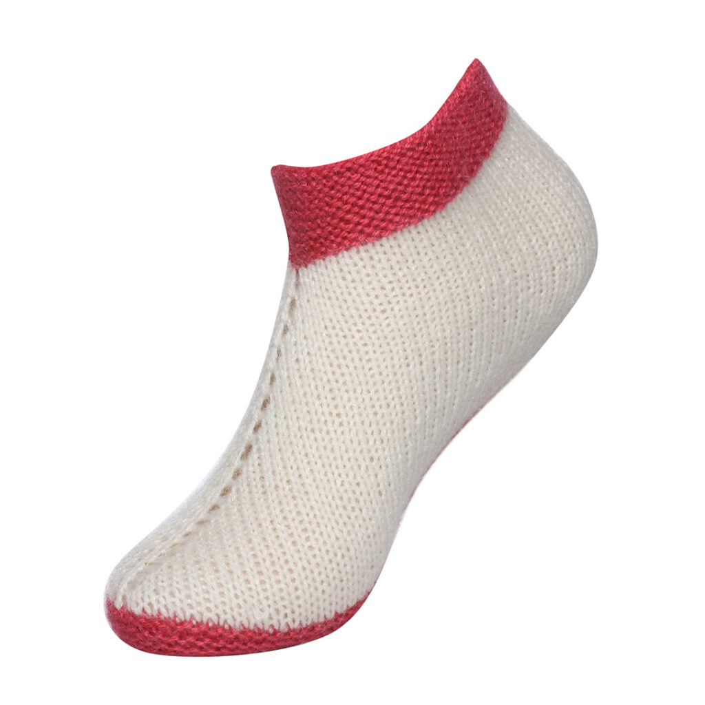 Handmade woolen socks (women) KC Hand Knitted Socks (Shoe style) – KCstore